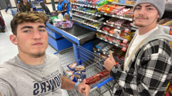 Getting ready for tailgate!