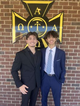 Newly Initiated Brother Aidan