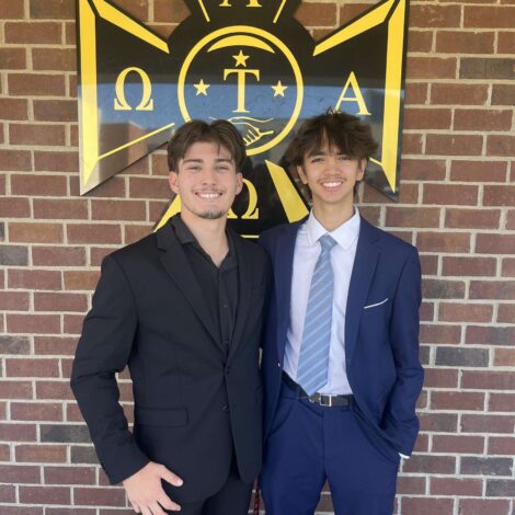 Newly Initiated Brother Aidan