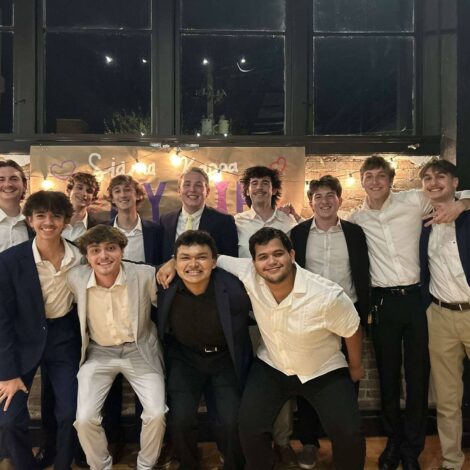 BROTHERS JOIN HAVE FUN AT A SIGMA KAPPA DANCE