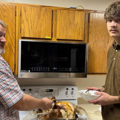 Brother Rindels is Thankful!