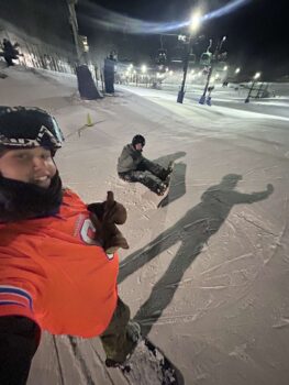 Taus go to the Slopes