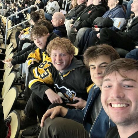 Brothers support the Pens!
