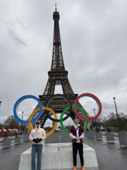 BROTHERS TAKE A TRIP TO PARIS