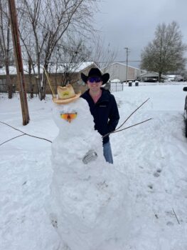Snowman Building!