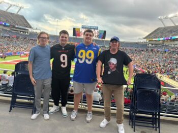 Brothers attend Pro Bowl 2025