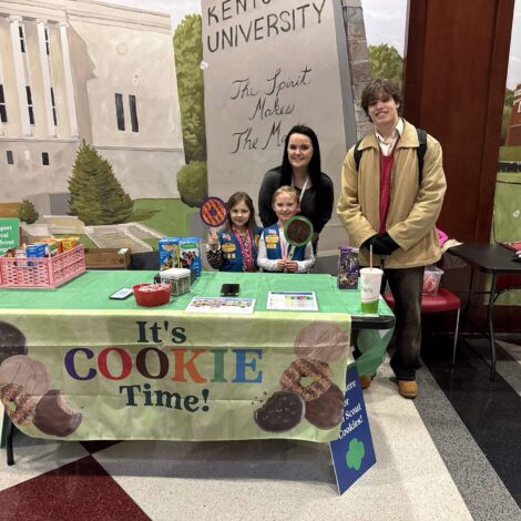 BROTHERS SUPPORT LOCAL GIRL SCOUTS