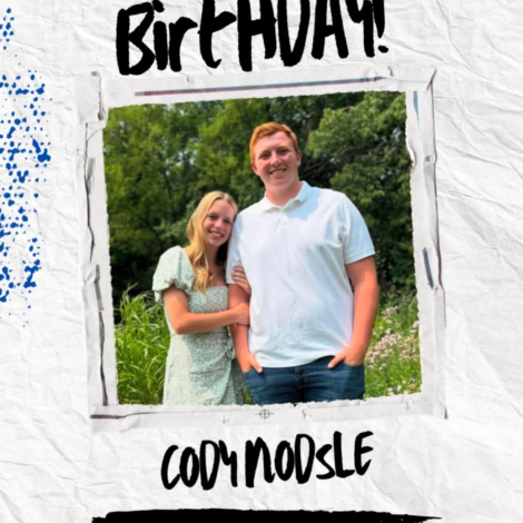 Happy Birthday Cody Nodsle! (2/23)
