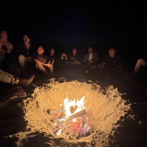 Beach Bonfire Brotherhood Event