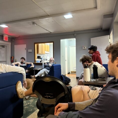 Mock recruiting with brothers