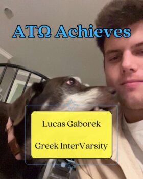 ATO Achieves - Lucas Gaborek