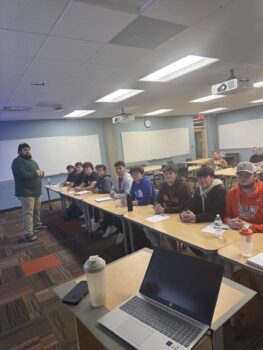 Epsilon Kappa's first New Member Education Meeting