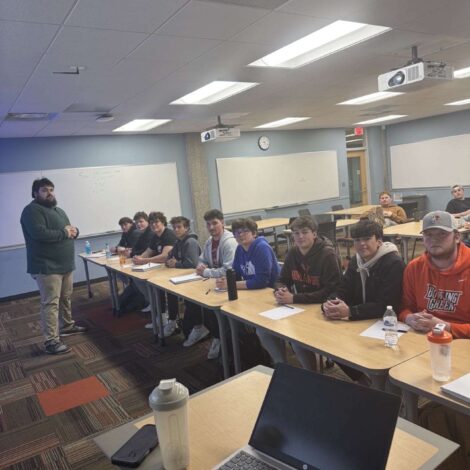 Epsilon Kappa's first New Member Education Meeting
