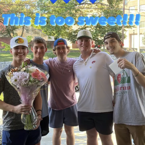 Brothers give gifts to organizations!