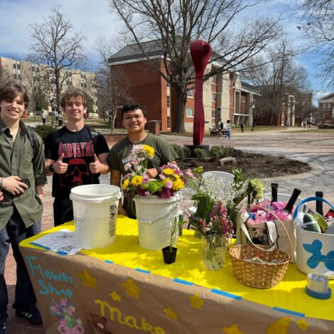 BROTHERS SELL FLOWERS