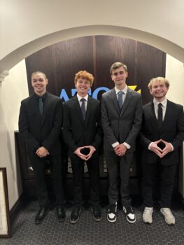 Brothers at All Greek Formal