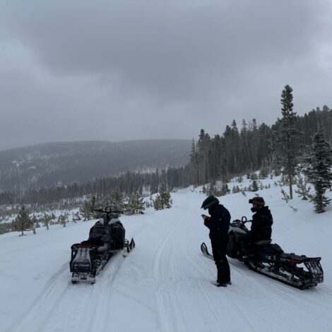 Snow Mobiling in Colorado