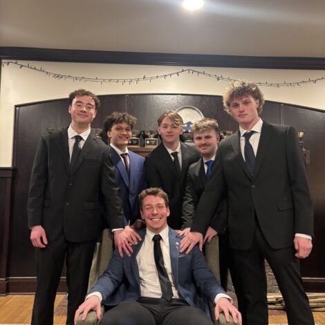 Epsilon Delta initiates 5 new brothers!