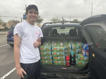 Helping the community, one can at a time!!