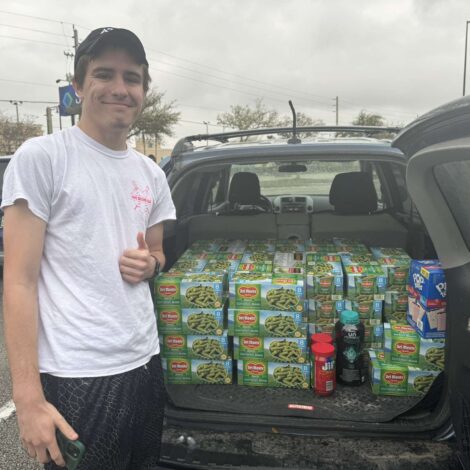 Helping the community, one can at a time!!