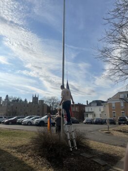 ATOs Hanging New Flag