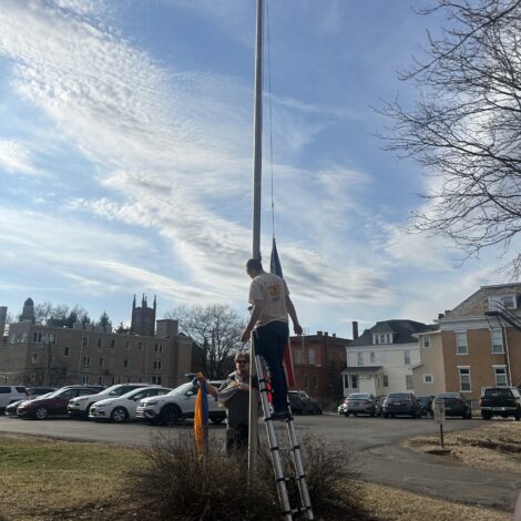 ATOs Hanging New Flag