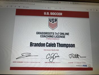 Grassroots 7v7 Coaching Certification