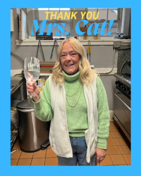 Thank you Mrs. Cat- 20 Years at Gamma Sigma