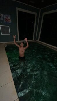 Enjoying the Pool