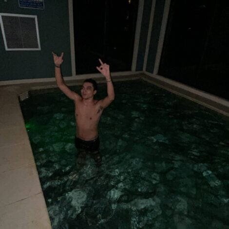 Enjoying the Pool