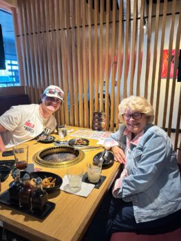 Korean Barbeque with Grandma
