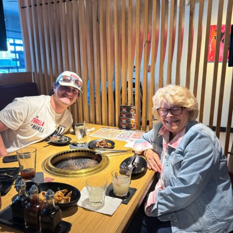 Korean Barbeque with Grandma