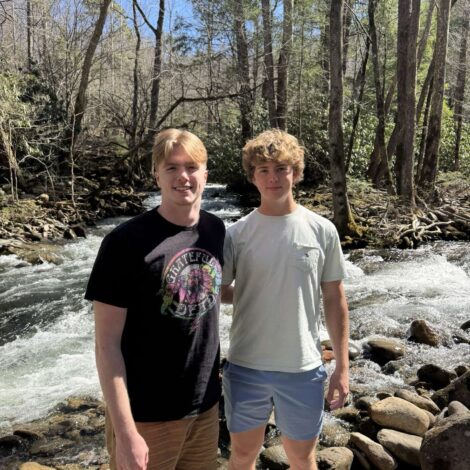 By the River