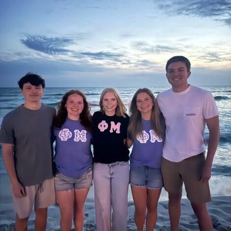 Phi Mu x ATO at the beach