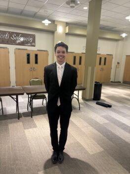 Brother initiated into Order of Omega