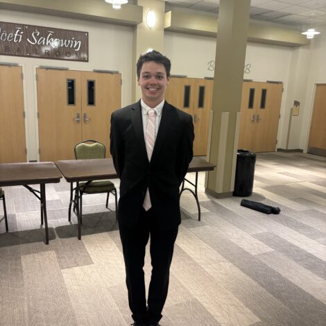 Brother initiated into Order of Omega