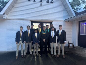 Welcoming the Future: Spring 2025 Pledge Class Initiated