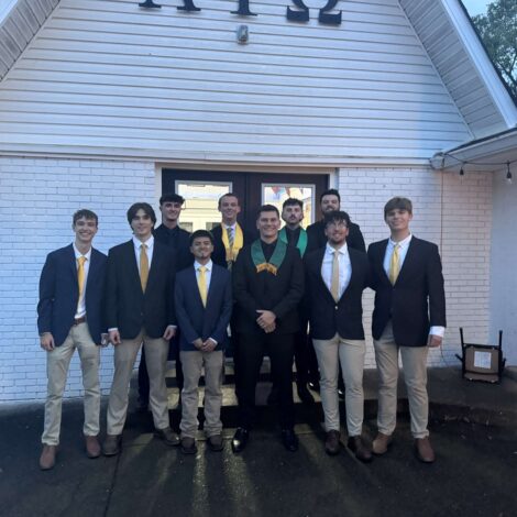 Welcoming the Future: Spring 2025 Pledge Class Initiated