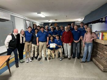Brothers Support Local Kiwanis Club