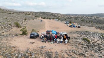 Epsilon Tau spends some time camping in Moab, Utah