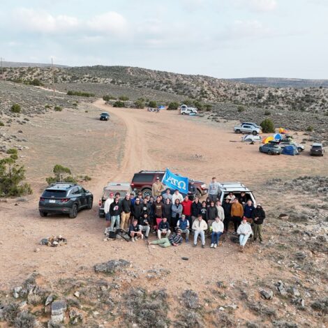 Epsilon Tau spends some time camping in Moab, Utah