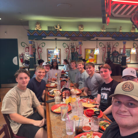 Brothers get Back to School Dinner