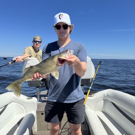 Brother Harnisch Reels in a Big One!