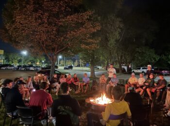 ATO and AGD Have a Super Chill Bonfire!