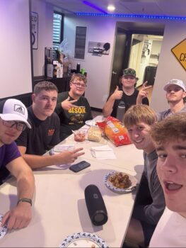 Brothers Share a Home Cooked Dinner!