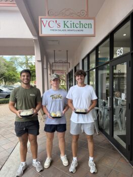 Brothers get lunch at VC's KItchen