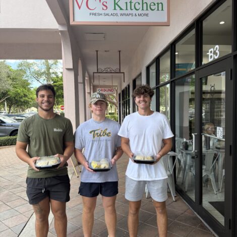 Brothers get lunch at VC's KItchen