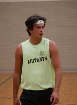 Brother Akers Makes Basketball League Debut
