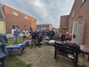 Beta Rho Hosts Backyard Barbeque