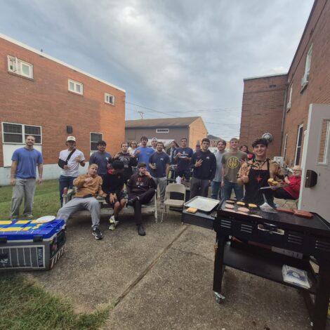 Beta Rho Hosts Backyard Barbeque